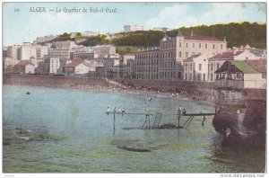 ALGER, 1900-1910's; Le Quartier De Bad El Oued