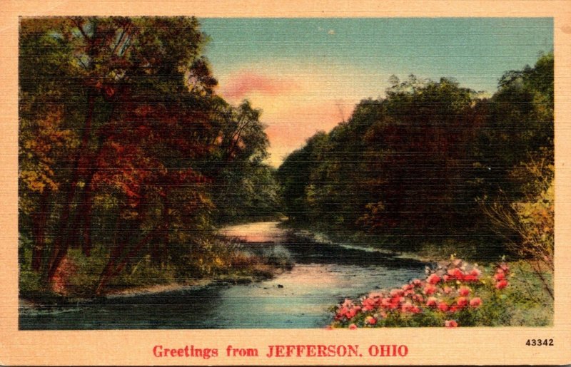 Ohio Greetings From Jefferson