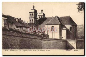 Postcard Old Church Briancon Vauban