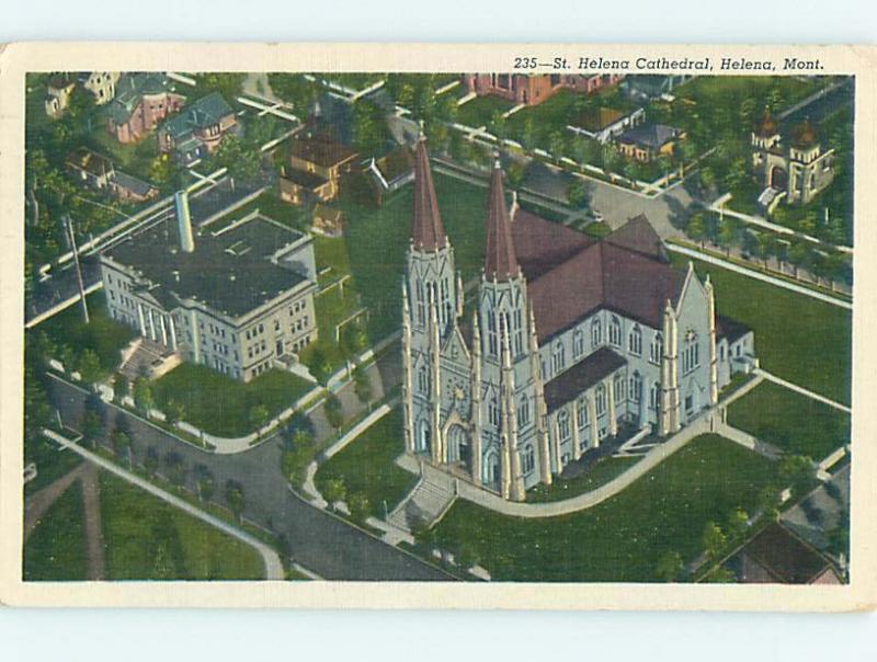 Linen CHURCH SCENE Helena Montana MT hs7786