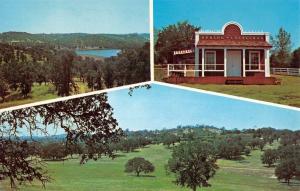 Valley Springs California Rancho Calaveras Multiview Vintage Postcard K81678