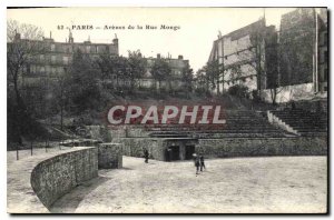 Postcard Old Paris Arenes de Rue Monge