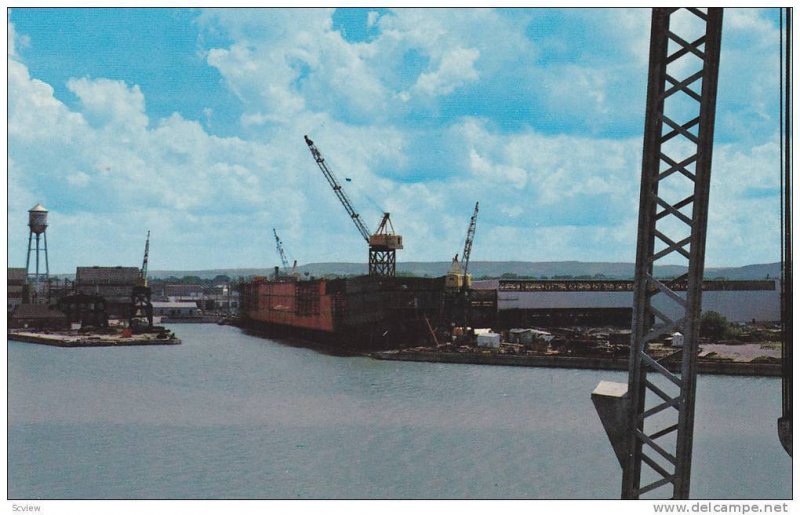 Ship Yard , COLLINGWOOD , Ontario, Canada , 50-60s