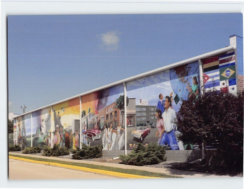 Postcard Adelante, Hispanic Community Moving Forward!, Sterling, Illinois