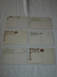 Mobile AL - Lot Of 6 Great Vintage Postcards - x0513