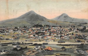 Bird's Eye View, San Luis Obispo, California 1908 Hand-Colored Vintage Postcard