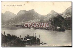 Old Postcard Lake D & # 39Annecy Duingt