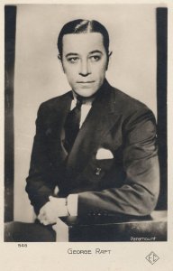 George Raft Film Actor RARE Paramount Old Photo Postcard