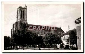 Old Postcard Soissons La Cathedrale