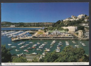 Devon Postcard - View of Torquay Harbour     RR4762