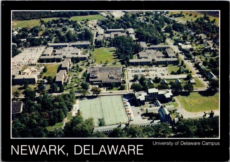 Delaware Newark Aerial View University Of Delaware Campus