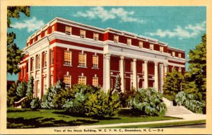 North Carolina Greensboro View Of The Music Building W C V N C Dexter Press