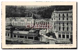 Postcard Old Park Hotel Pupp Karlsbad