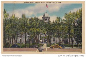 State Capitol Building Carson City Nevada 1951