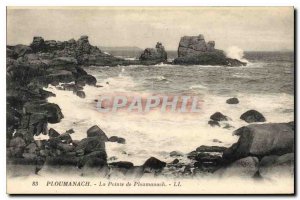 Postcard Old Point Ploumanach Ploumanach