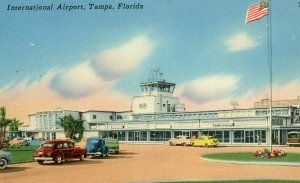 Postcard  Early View International Airport in Tampa, FL.     aa2