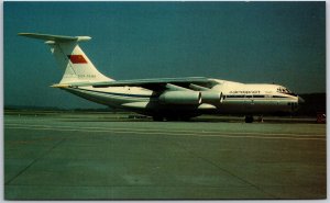 Airplane CCCP-76460 Ilyushin II-76T Aeroflot Postcard