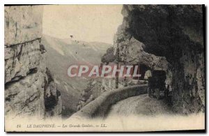 Old Postcard The Dauphine The Great Narrow Horse Caleche