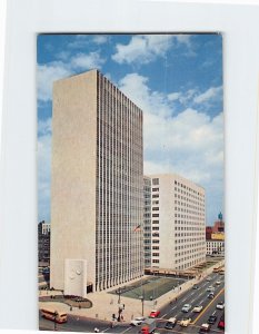 M-200075 The New City-County Building Detroit Michigan USA