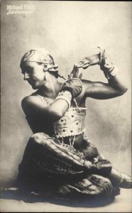 Scheherazade Russian Ballet Michael Michel Fokine Fokin c1910s PHOTO