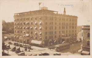 J76/ Boise Idaho RPPC Postcard c1923 Oyhee Hotel Building  378