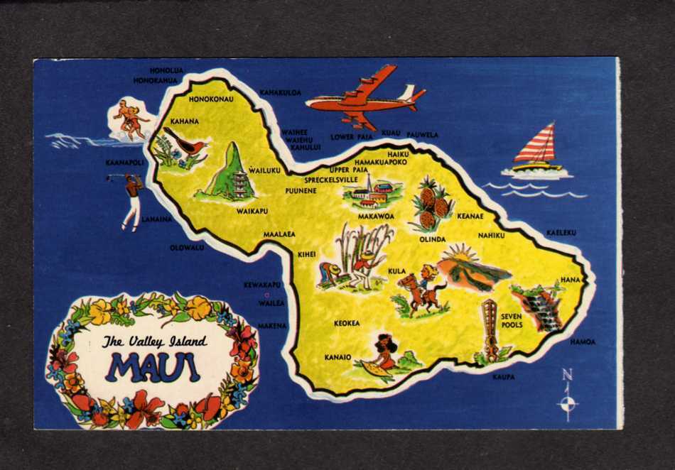 maui postcard