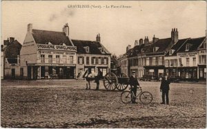 CPA GRAVELINES - La Place d'Armes (136294)