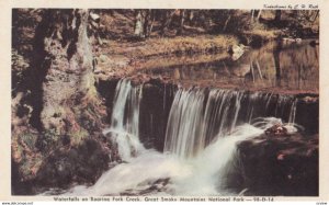 Great Smoky Mountains National Park , Waterfalls , Roaring Fork Creek , 1950-60s