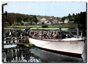 Villers le Lac Postcard Old Embarcadere for jumping the Douvs and baetau of &...