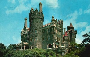 Vintage Postcard Casa Loma Toronto Canada Castle Pub. Royal Specialty