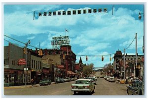 c1950's Leadville Highest Incorporated City Highway Cars Colorado CO Postcard