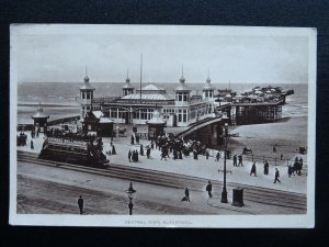 Lancashire 3 x BLACKPOOL Children & Donkey TOWER & PIER c1905 & 1920s Postcard