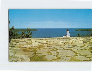 Postcard Peninsula State Park Lookout Wisconsin USA