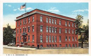 C71/ Henderson Kentucky Ky Postcard c1920 Y.M.C.A. Building