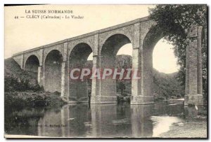 Old Postcard Clecy La Suisse Normande The Viaduct