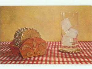 Pre-1980 This Is A Postcard ROLY COASTERS BY NATIONAL HANDCRAFT AC7226