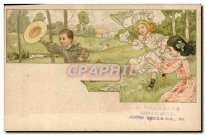 Old Postcard Fantasy Illustrator Child