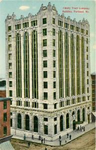 ME, Portland, Maine, Fidelty Trust Company Building, Tichnor