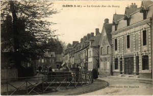 CPA CLERES - La Grande Rue du Boury (105885)