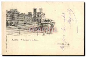 Old Postcard Paris Prefecture of the Seine