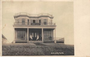 RPPC Summit House, Rutland, MA Hotel Worcester County 1910 Vintage Postcard