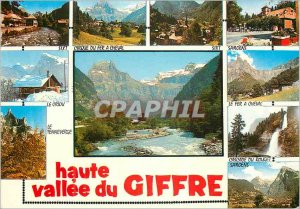 Postcard Modern High Giffre Valley (Haute Savoie) Sixt iron horse Cirque Samo...