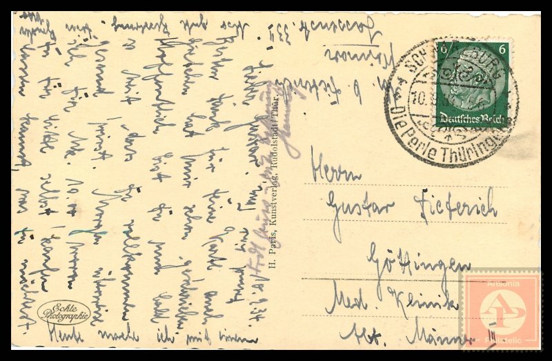 View of Schwareburg, Germany