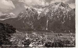 BF33156 mittenwald gegen karwondgebirge  germany front/back image