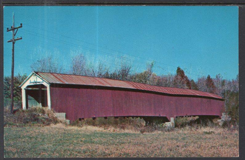 Jeffries Ford Covered Bridge,Parke County,IN