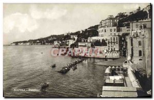 Postcard Old Naples Posillipo