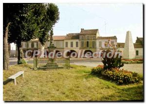 Postcard Modern Tarn et Garonne Golfech (T and L) Church Square