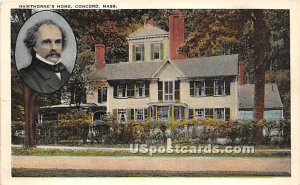 Hawthorne's Home - Concord, MA
