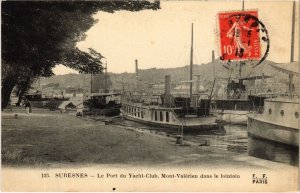 CPA Suresnes Le Port du Yacht Cub de France (1315016)