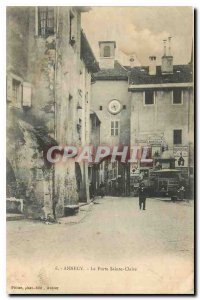 CARTE Postale Old Annecy La Porte Sainte Claire